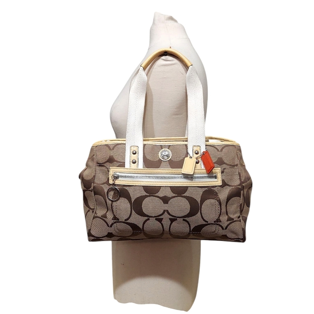 Coach Peyton East West Convertable Tote EUC No F14878 - Picture 3 of 12